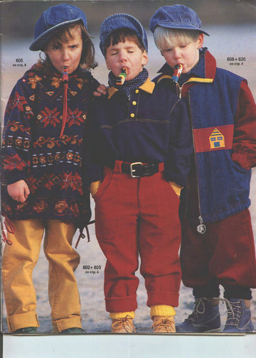 Burda детская 1994.01-3