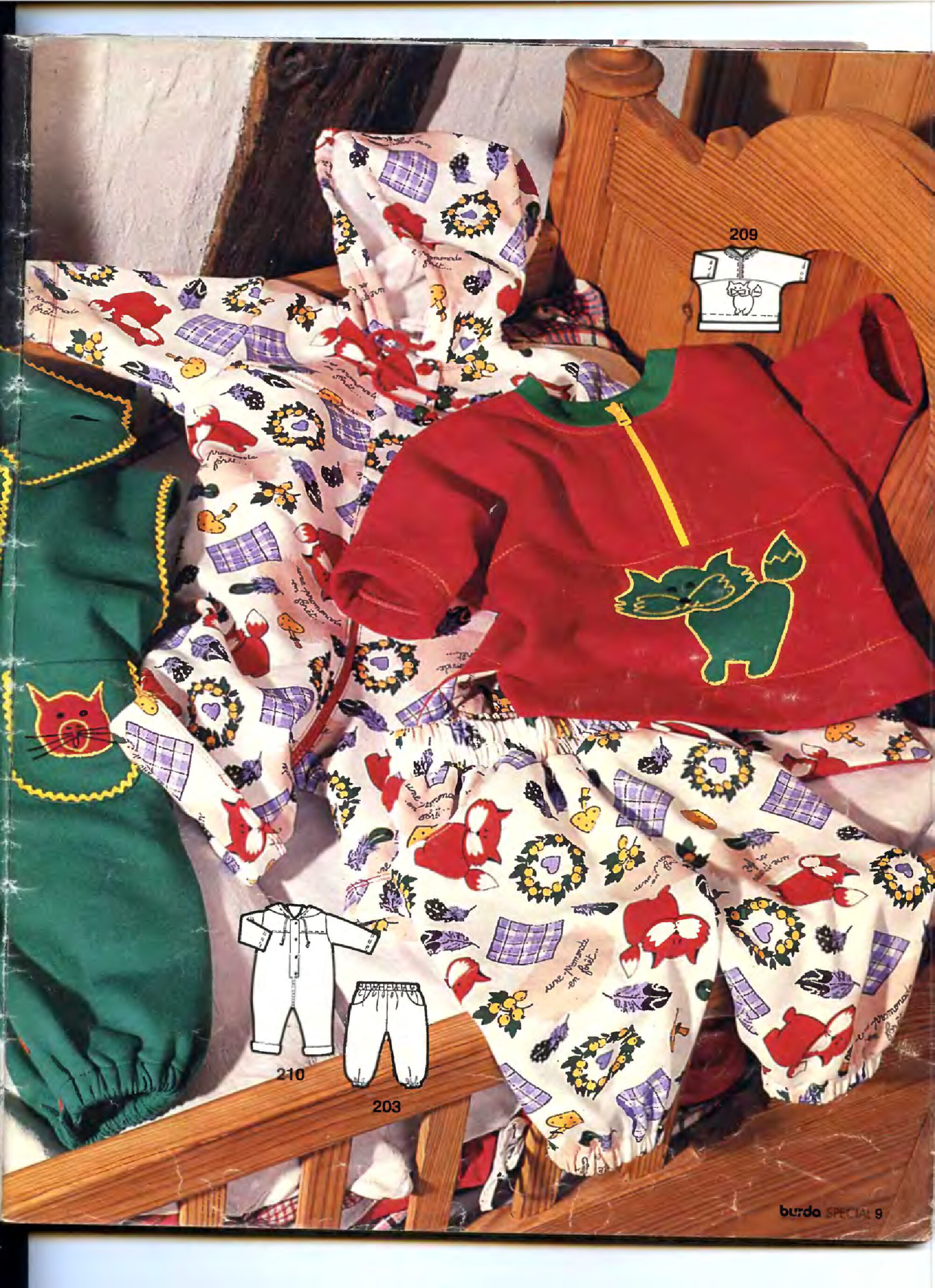 Burda детская 1994.02-8