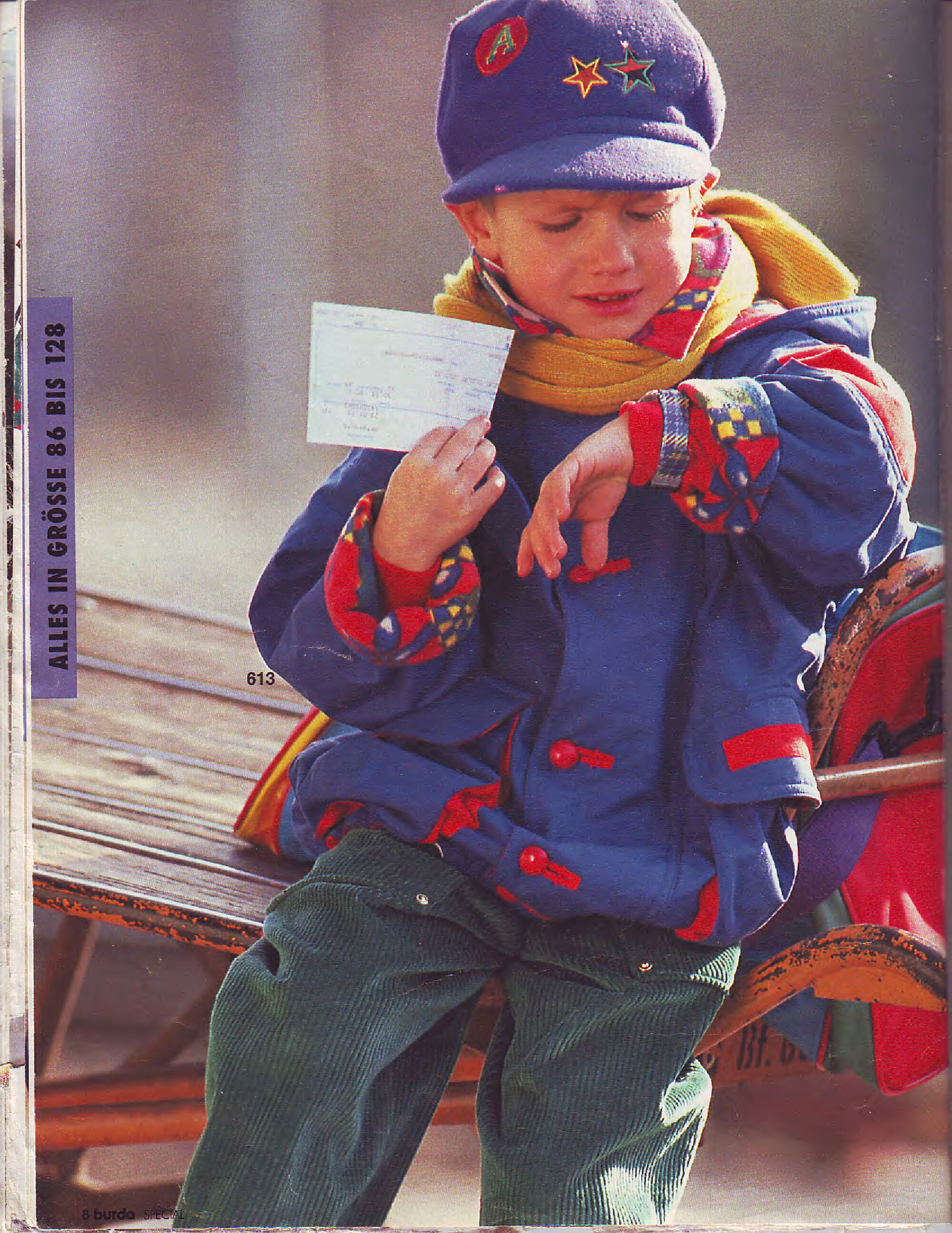 Burda для детей 1993 фото. инструкции-8