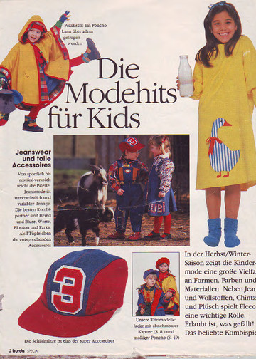 Burda для детей 1993 фото. инструкции-2