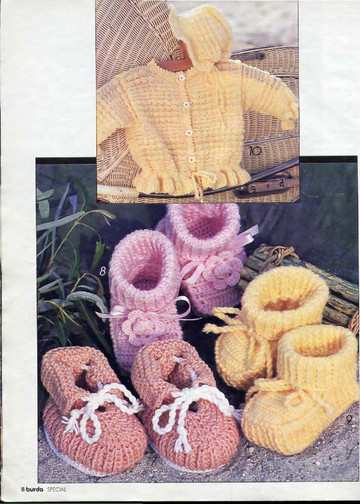 Burda для детей 1995 вязание-8