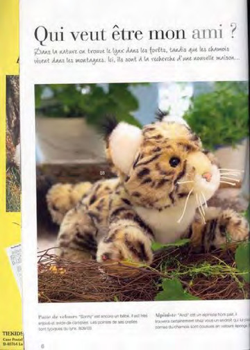 Burda special. (E809) Плюшевые игрушки-5