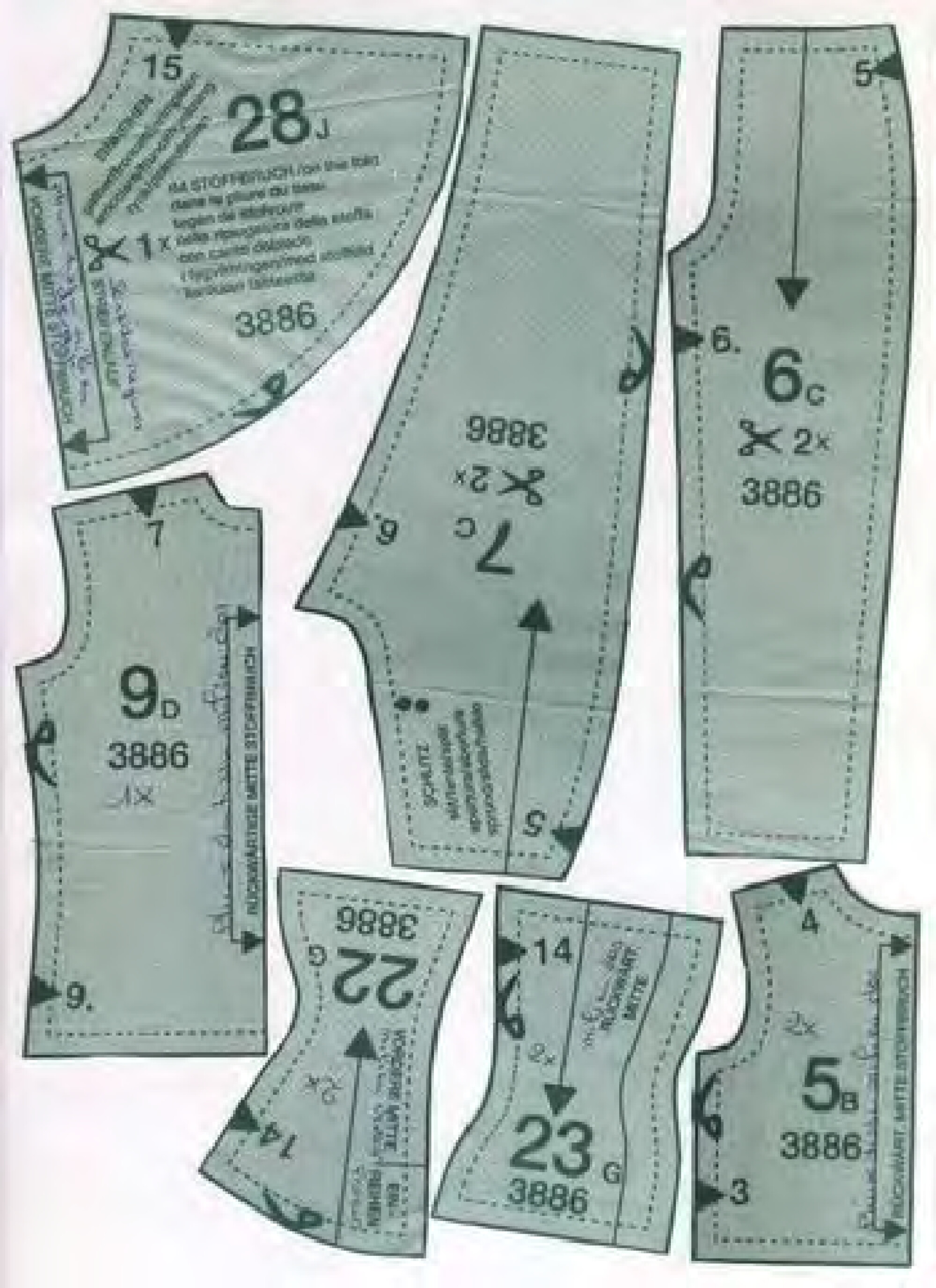 Burda для кукол (3386)-7