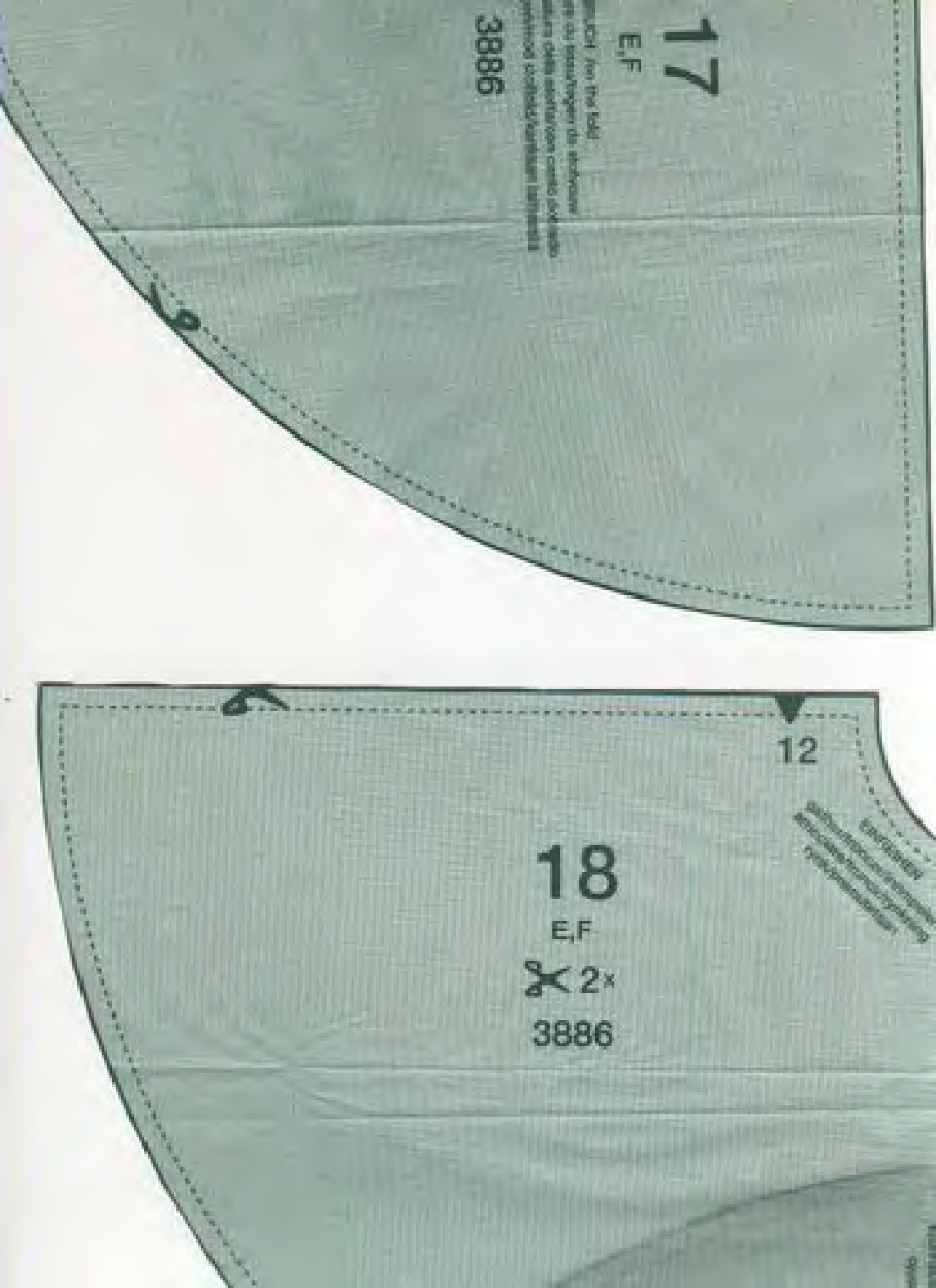 Burda для кукол (3386)-9