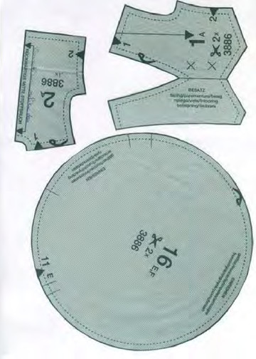 Burda для кукол (3386)-6