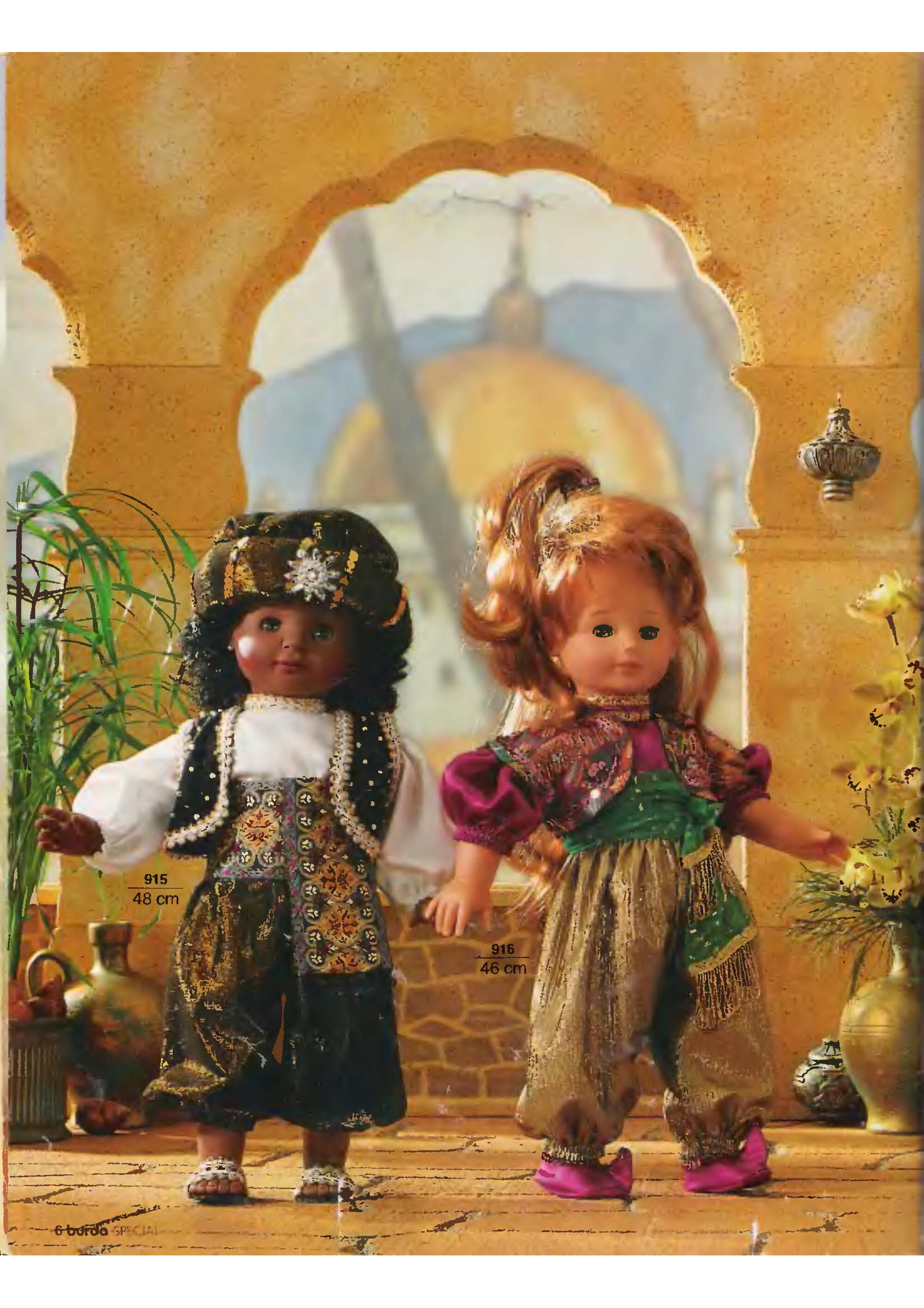 Одежка для кукол из Бурды_1-4