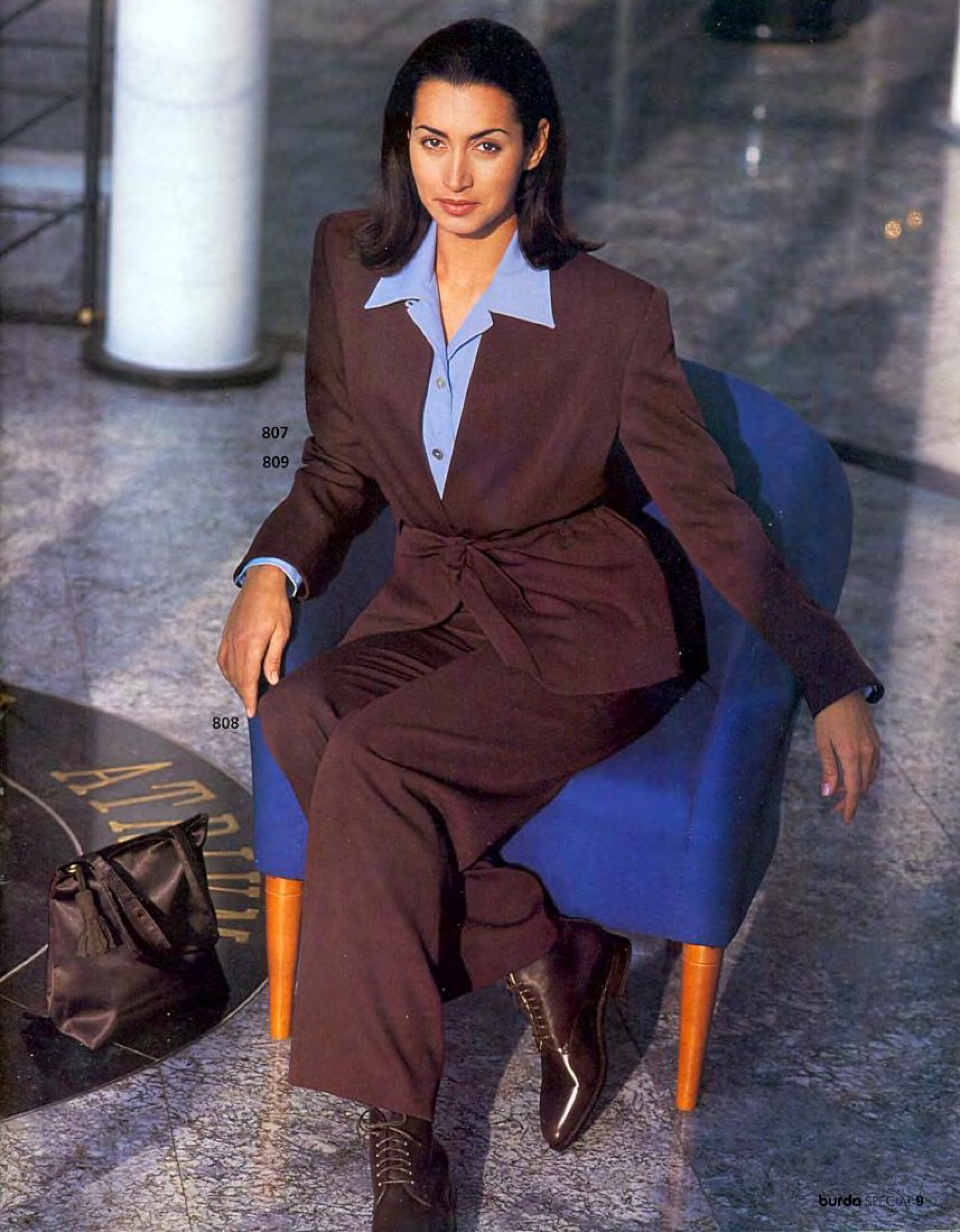 Burda для невысоких 1996.01-7