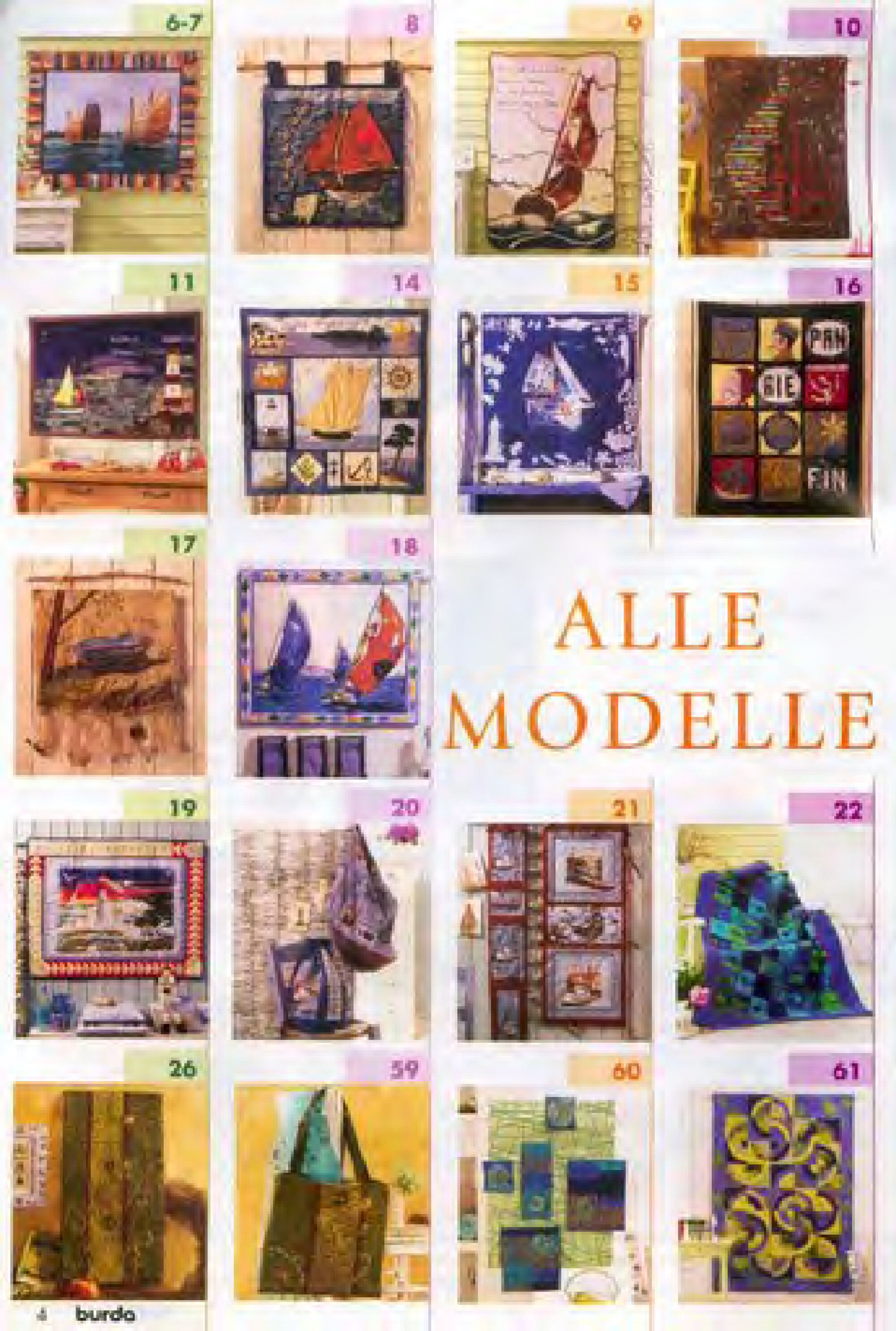 Burda пэчворк 2006-4