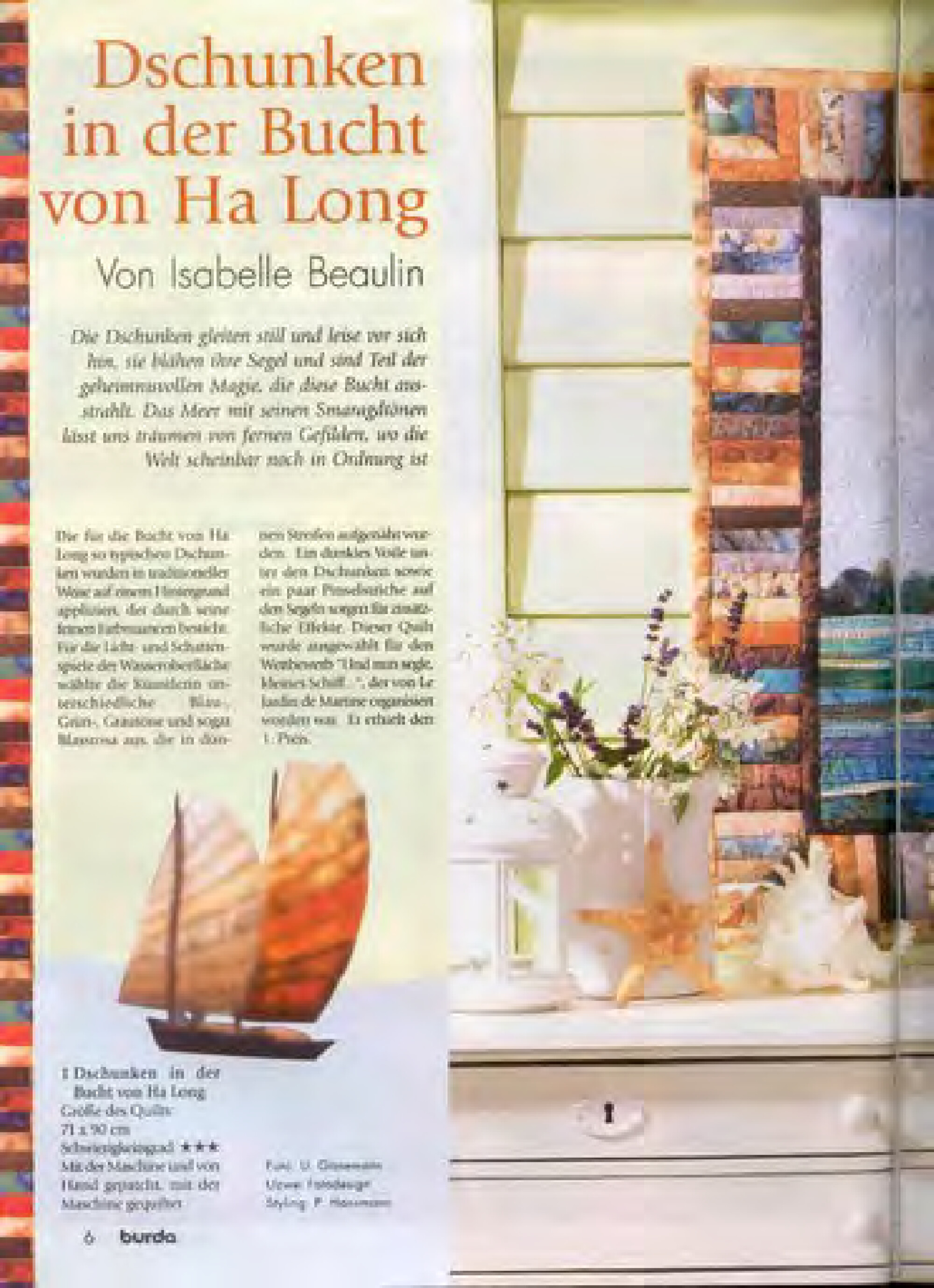 Burda пэчворк 2006-6