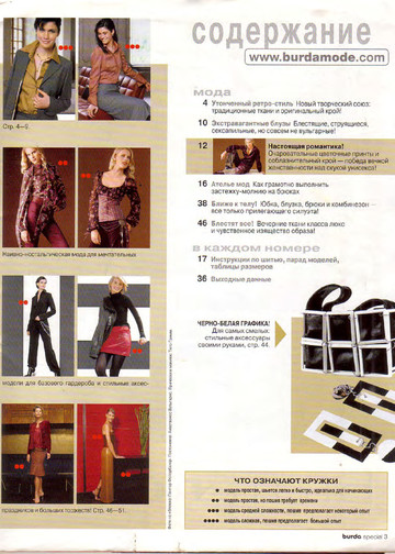 Burda блузы, юбки, брюки 2004-3