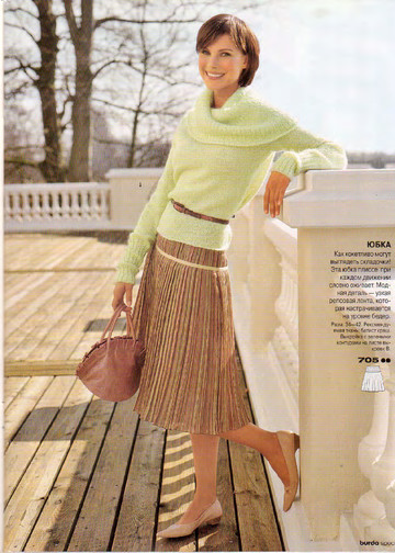Burda блузы, юбки, брюки 2005.02-9