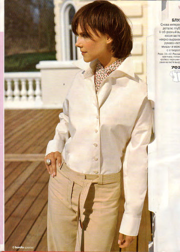 Burda блузы, юбки, брюки 2005.02-6