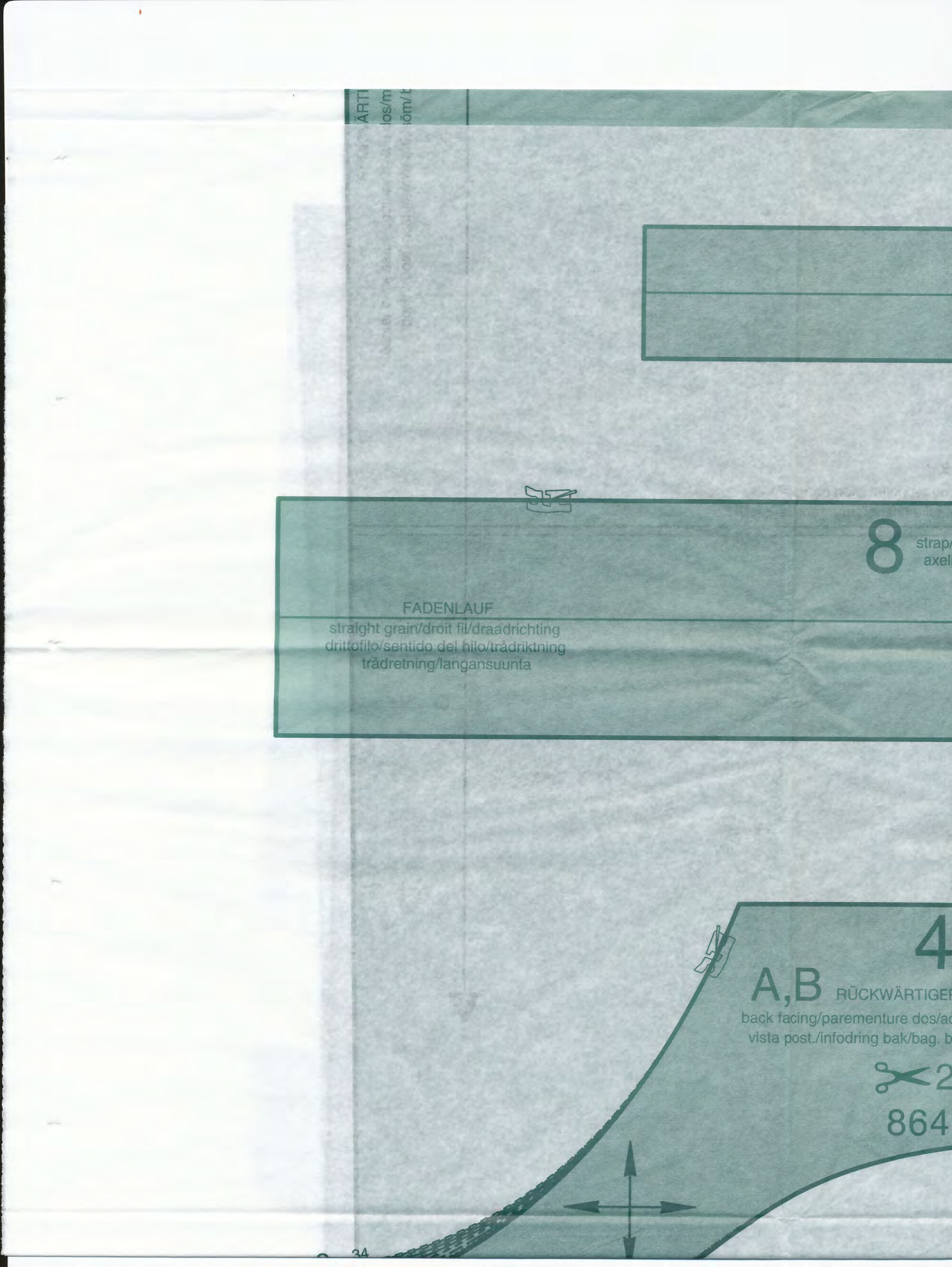 Burda сарафан 8641-9