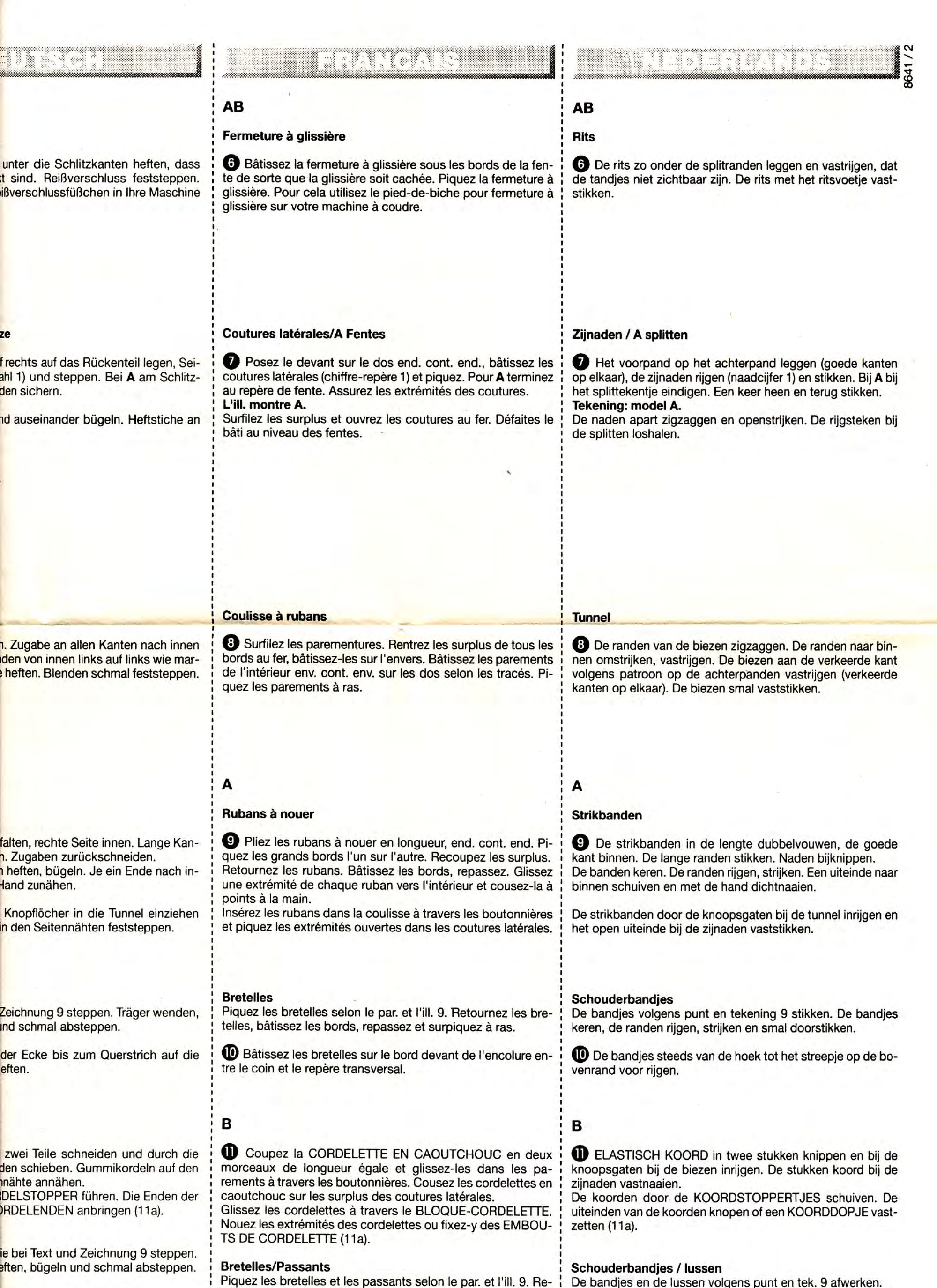 Burda сарафан 8641-6