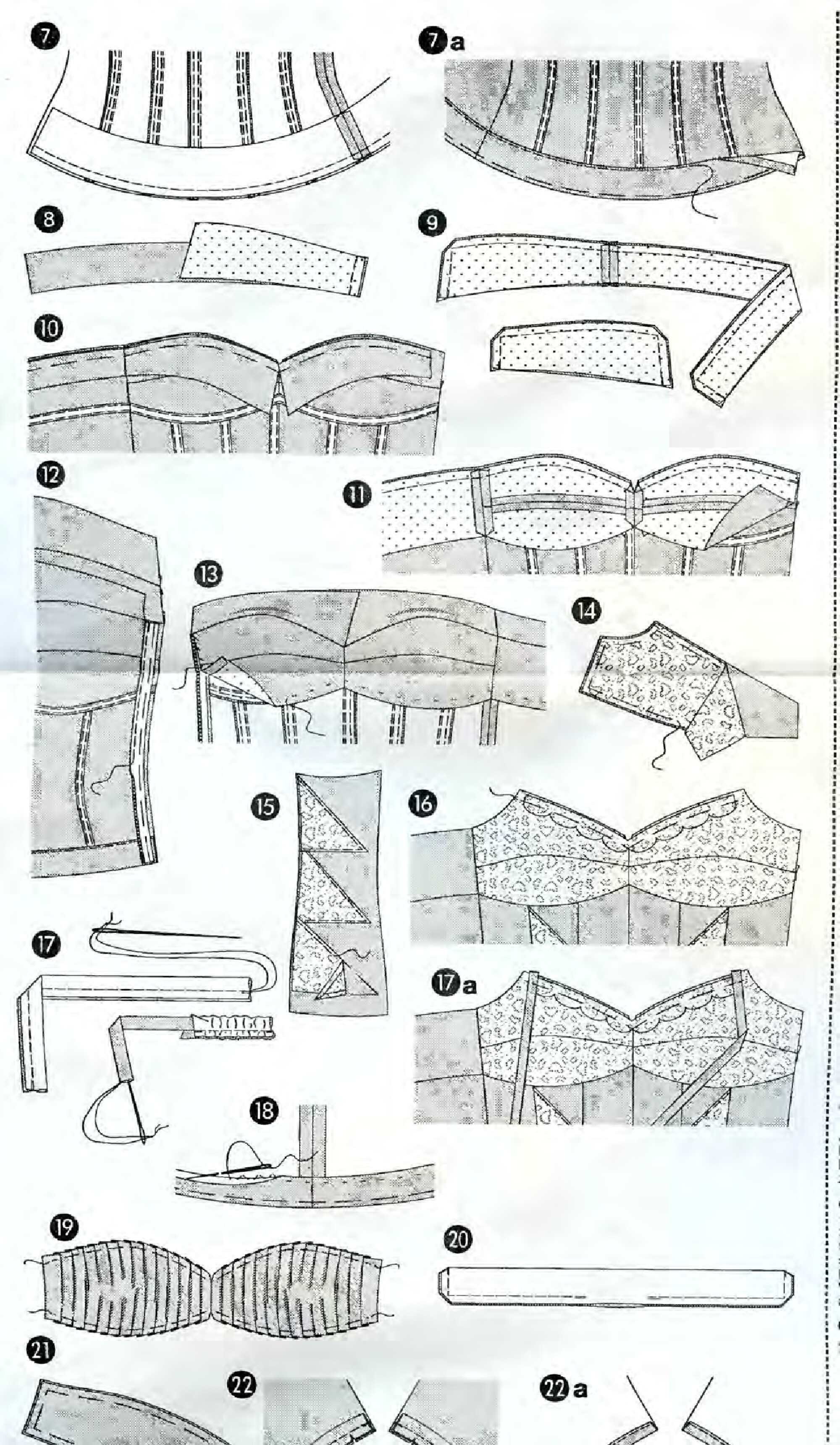 Burda корсеты (7982)-4