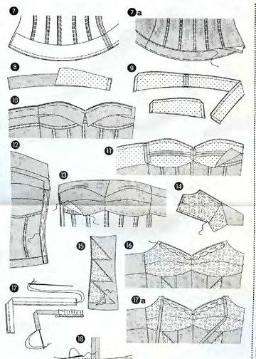 Burda корсеты (7982)-4