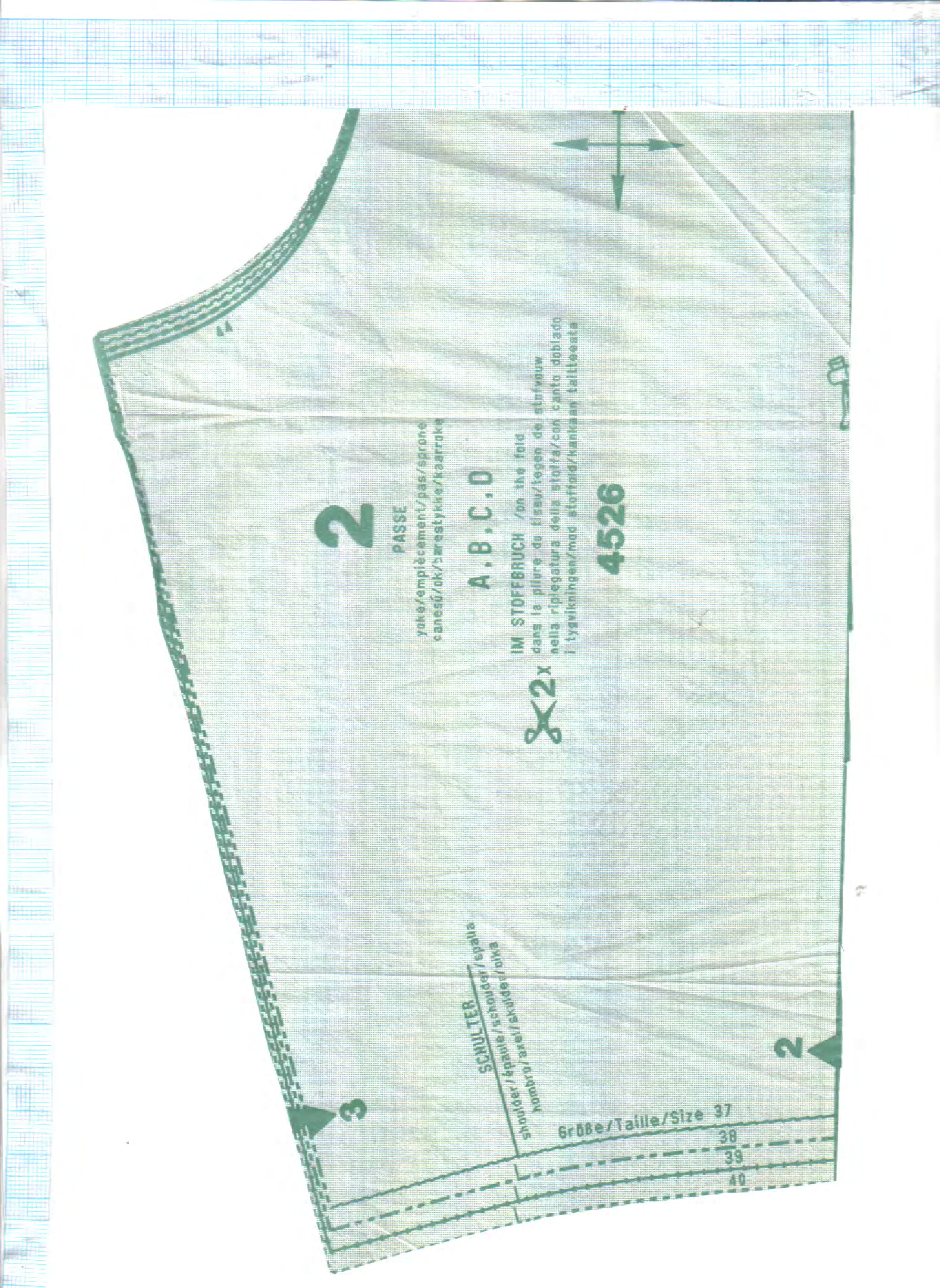 Burda мужская рубашка 4526-8