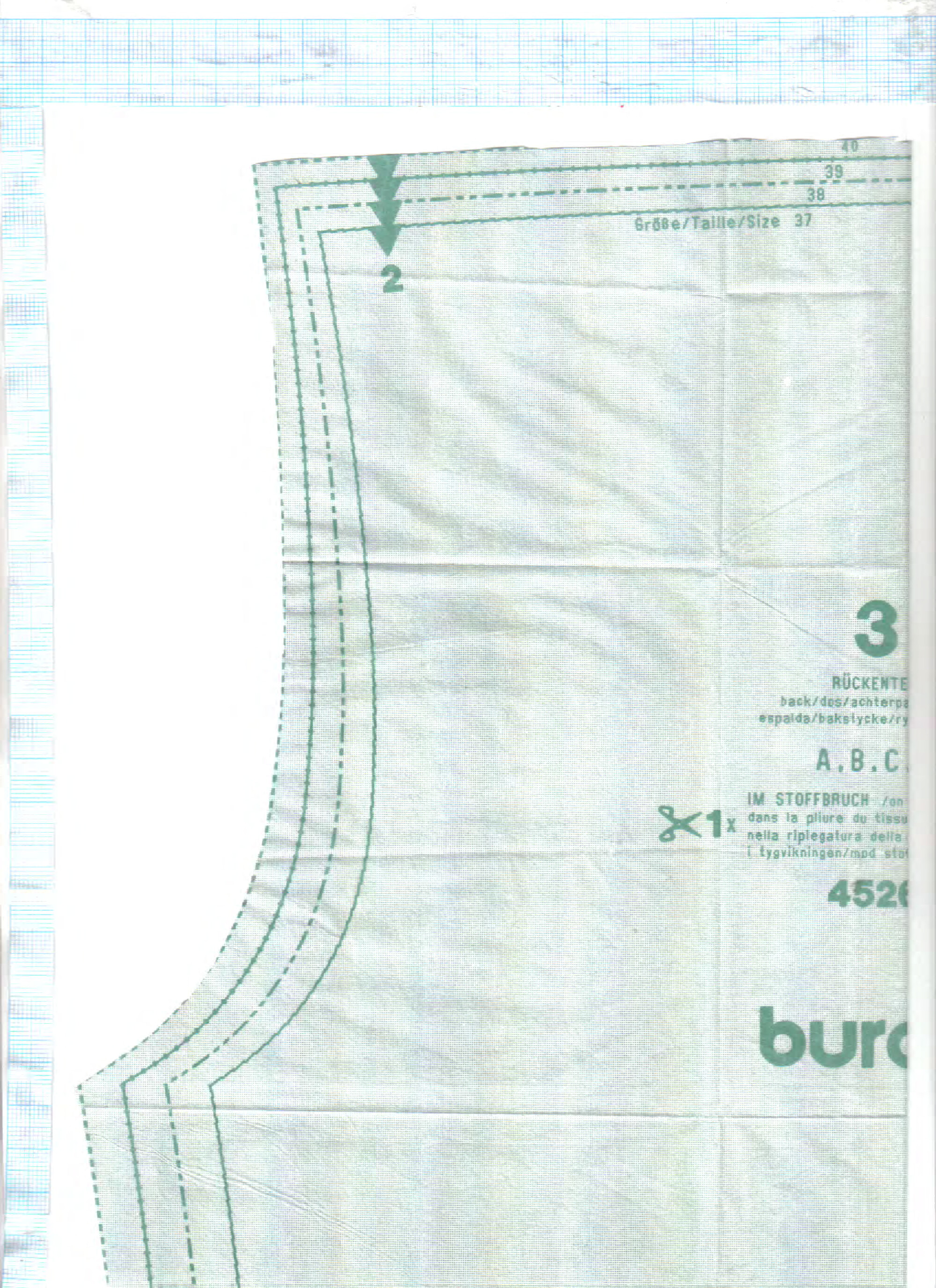 Burda мужская рубашка 4526-9