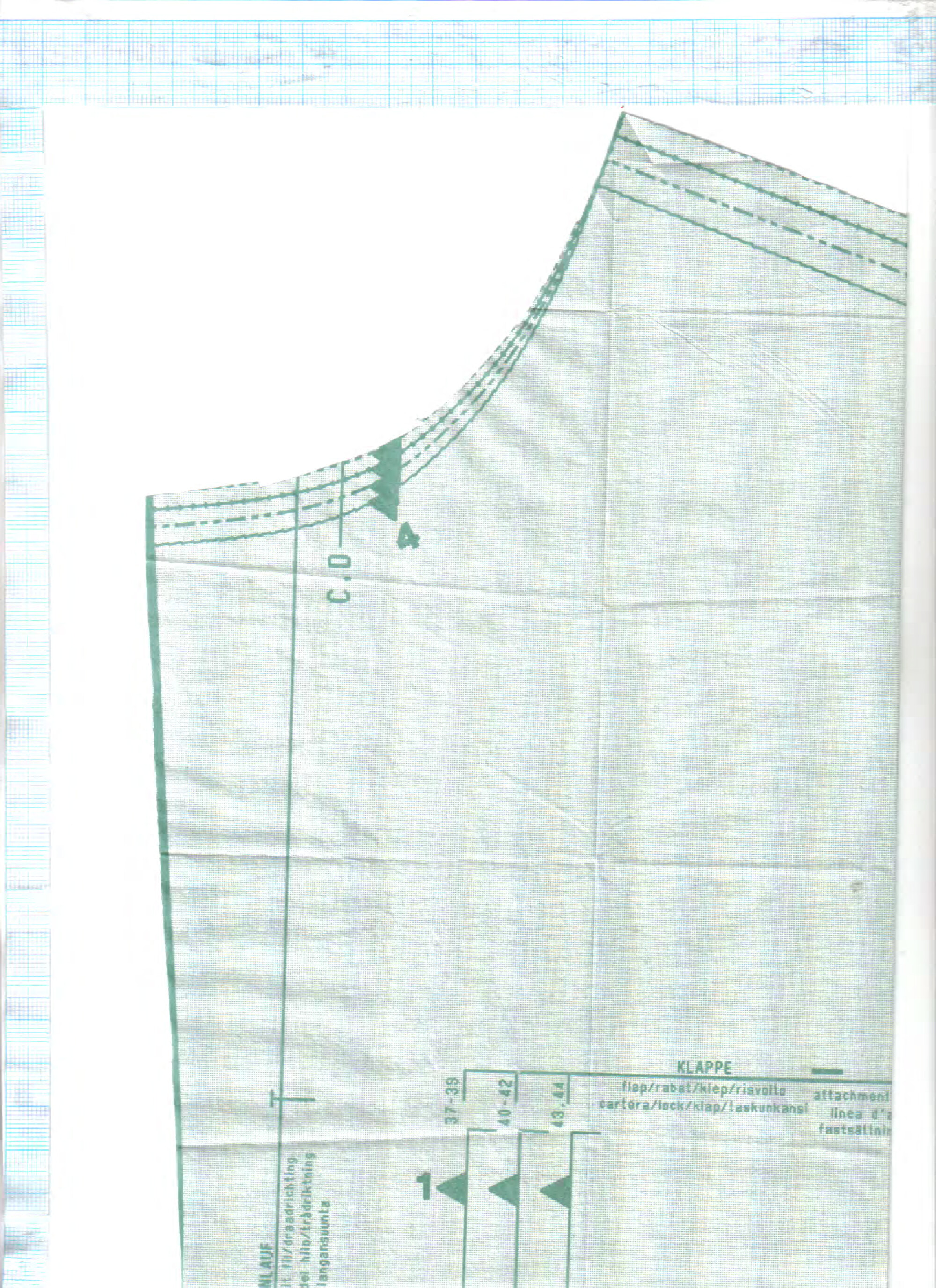 Burda мужская рубашка 4526-1