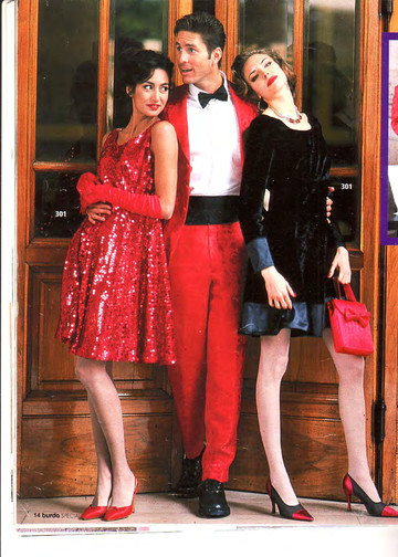 Burda праздничная мода 1995-3