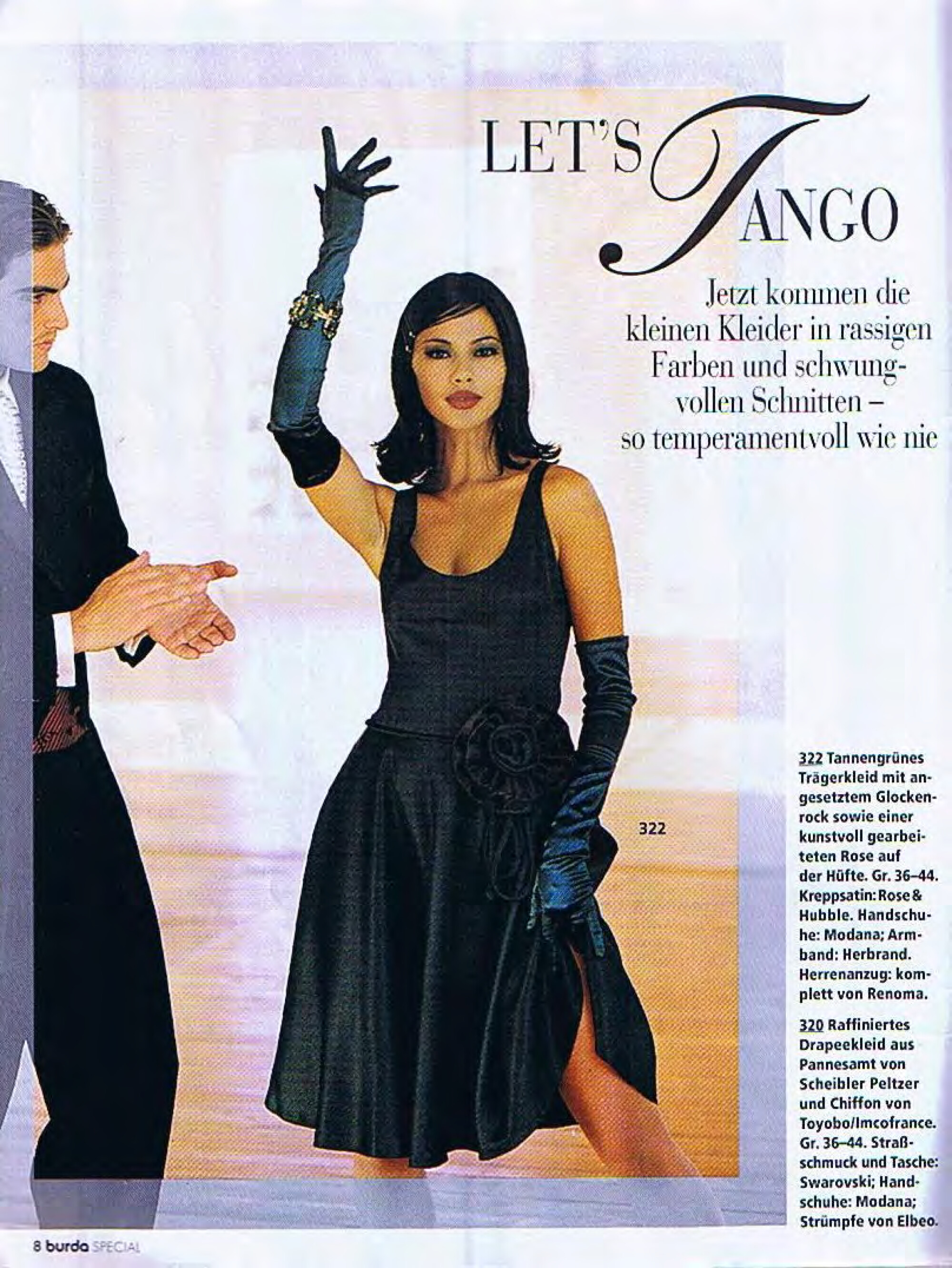 Burda праздничная мода 1996-6