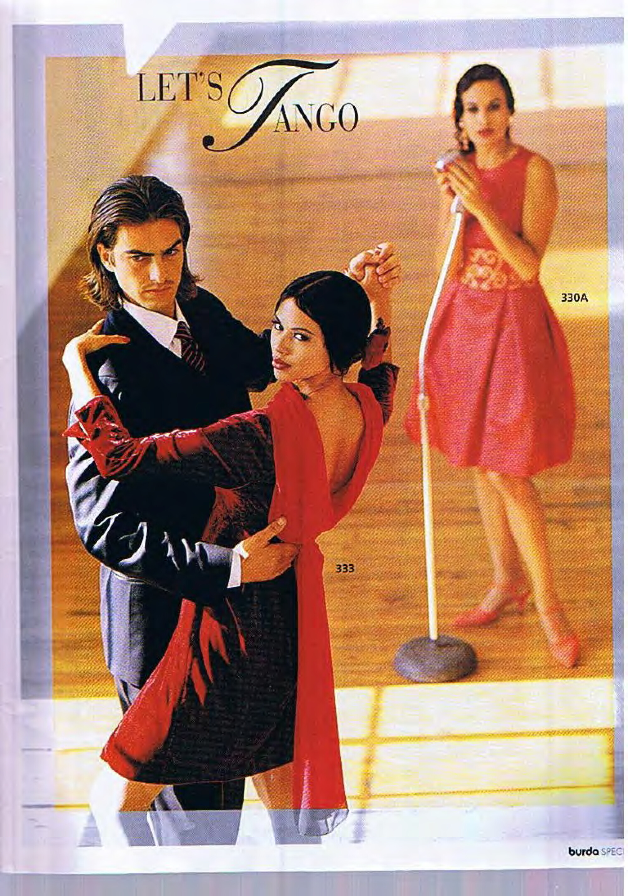 Burda праздничная мода 1996-9