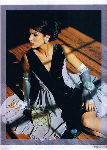 Burda праздничная мода 1996-7