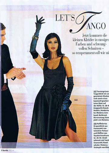 Burda праздничная мода 1996-6