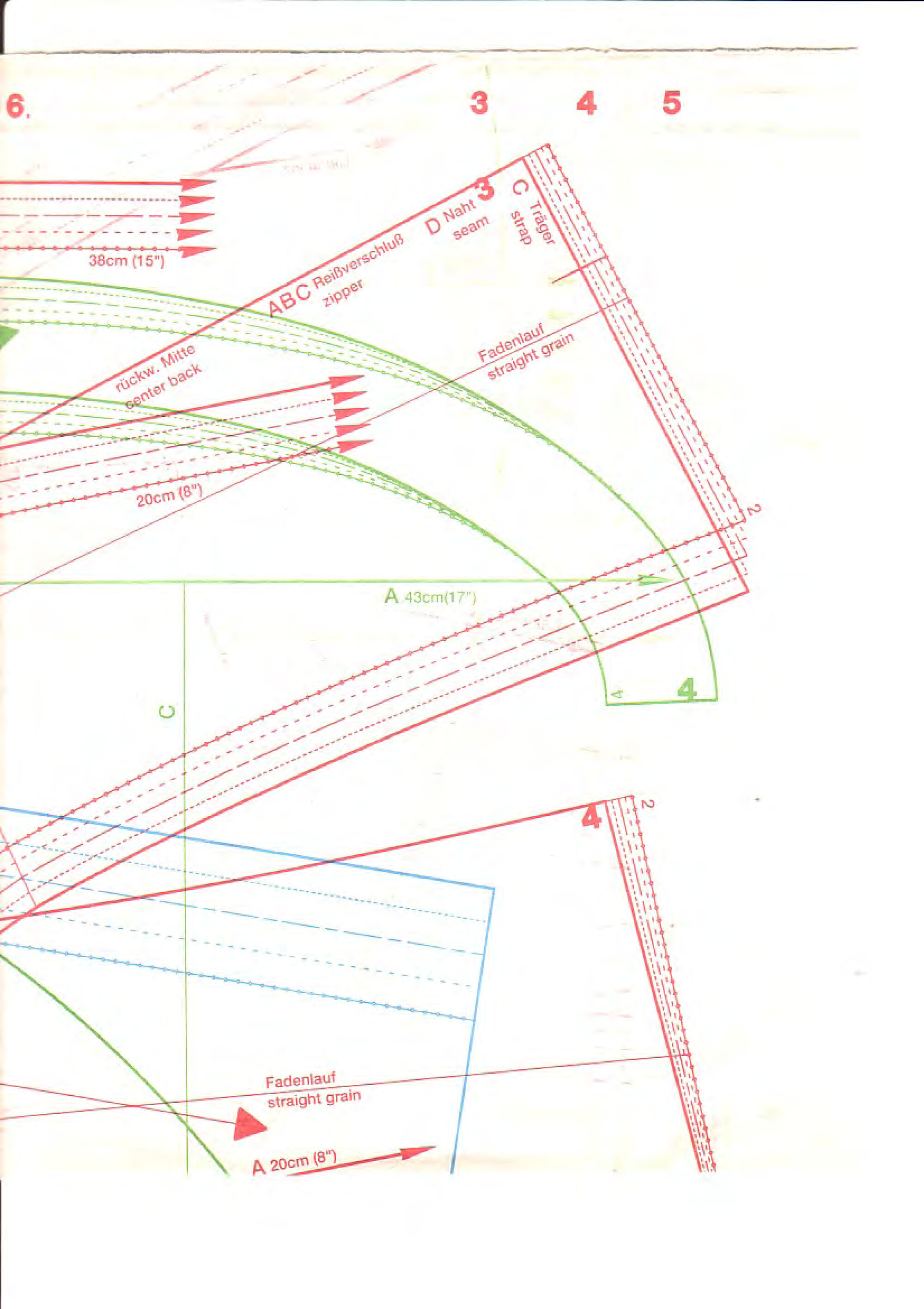 Burda свадебная мода 1995 D-6