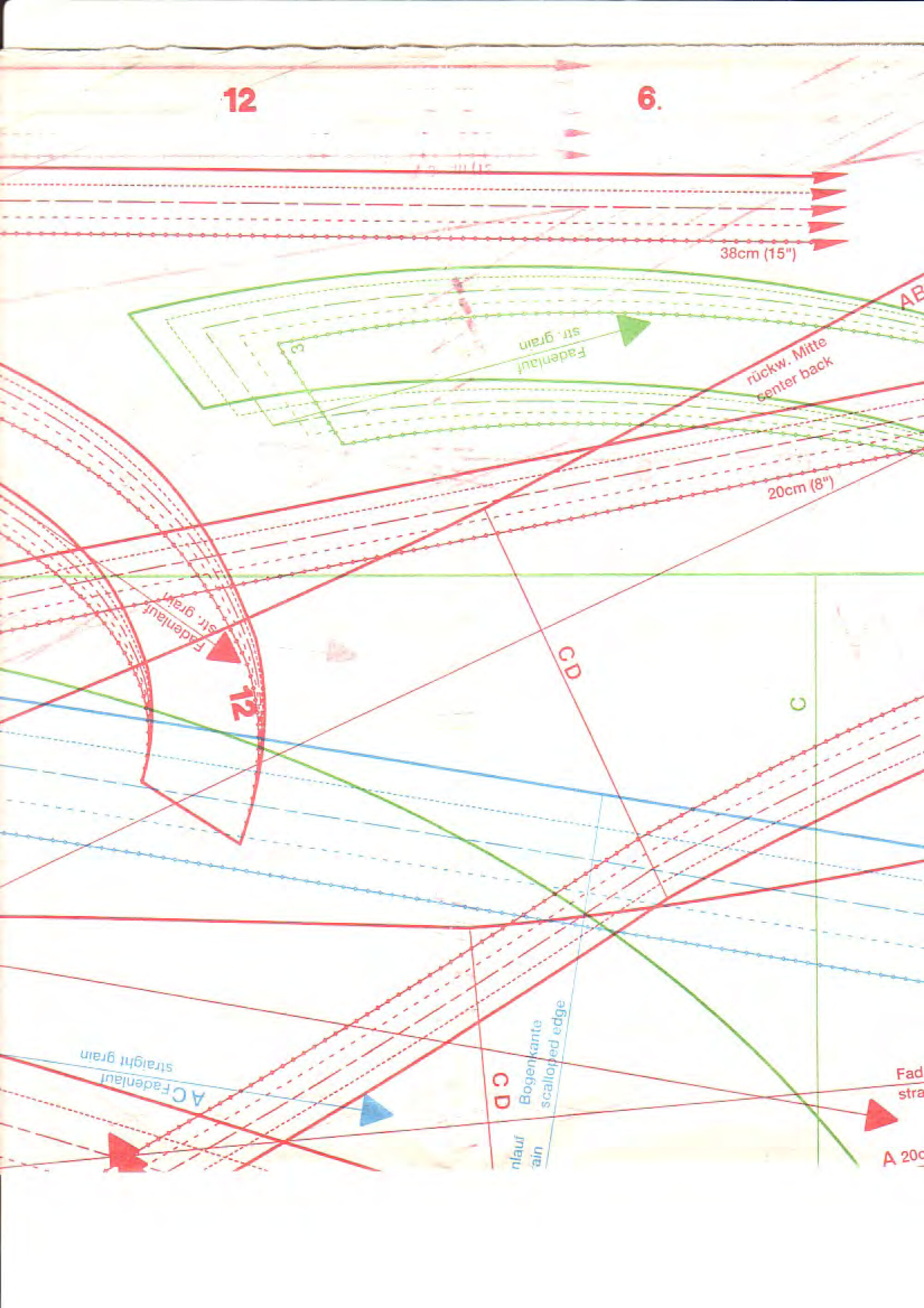 Burda свадебная мода 1995 D-5
