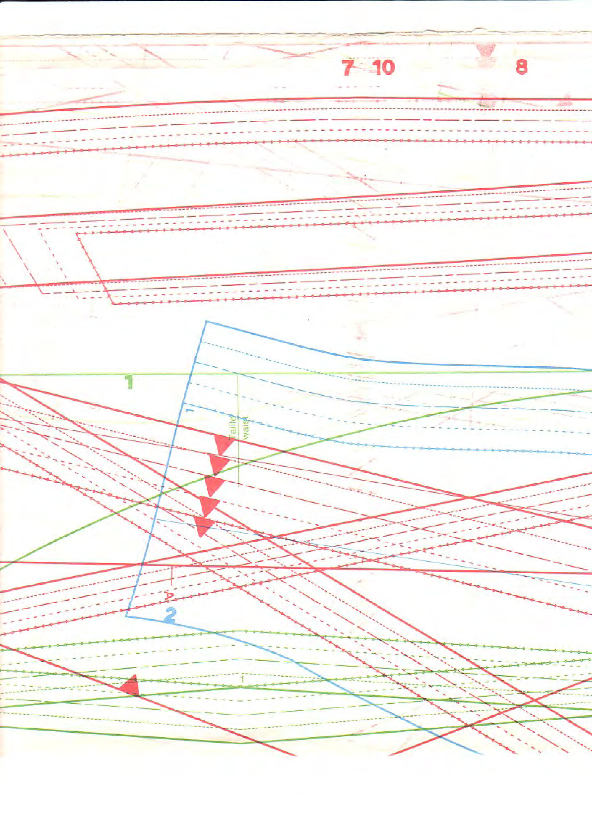 Burda свадебная мода 1995 D-3