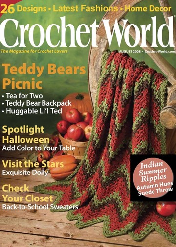 Crochet World 2008-08