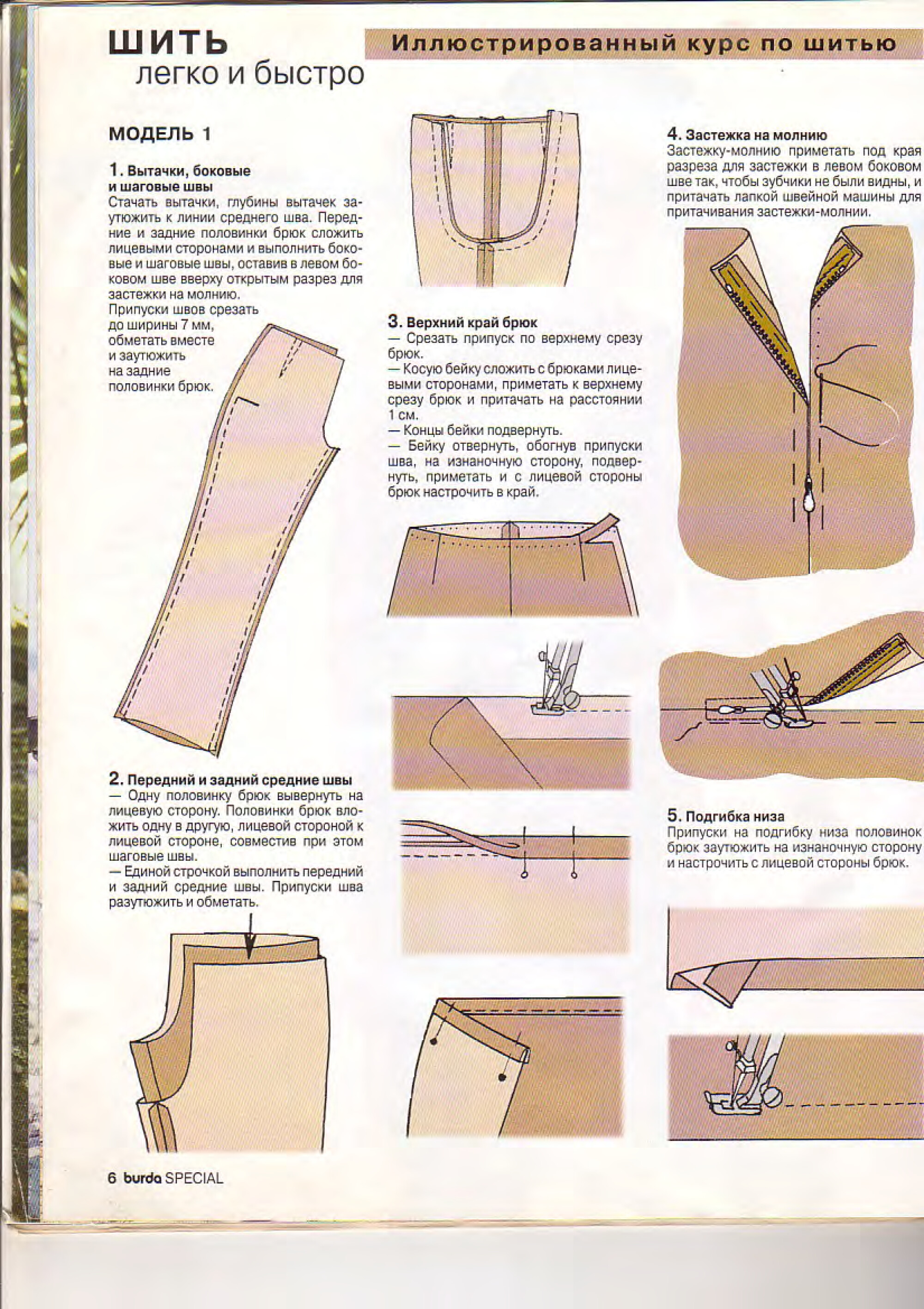 Burda шить легко и быстро 2000.01-5