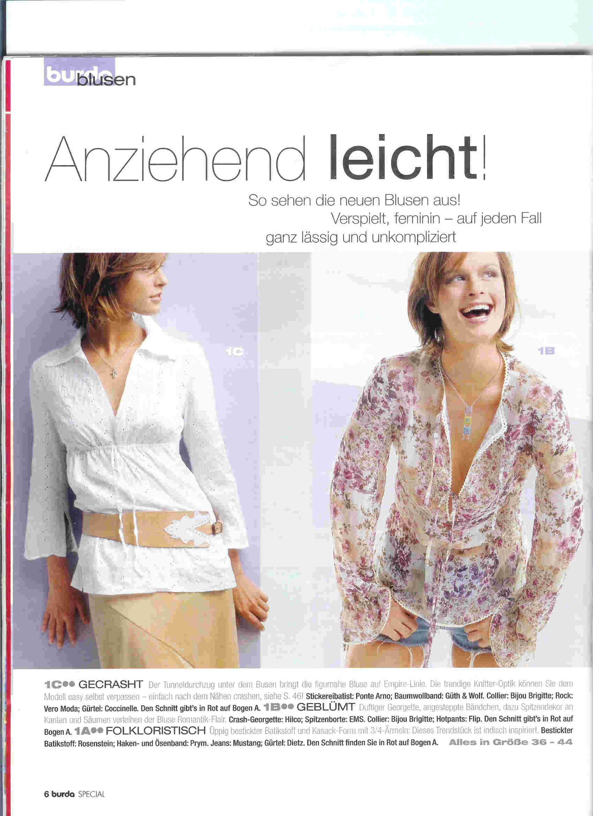 Burda шить легко и быстро 2003.01-6