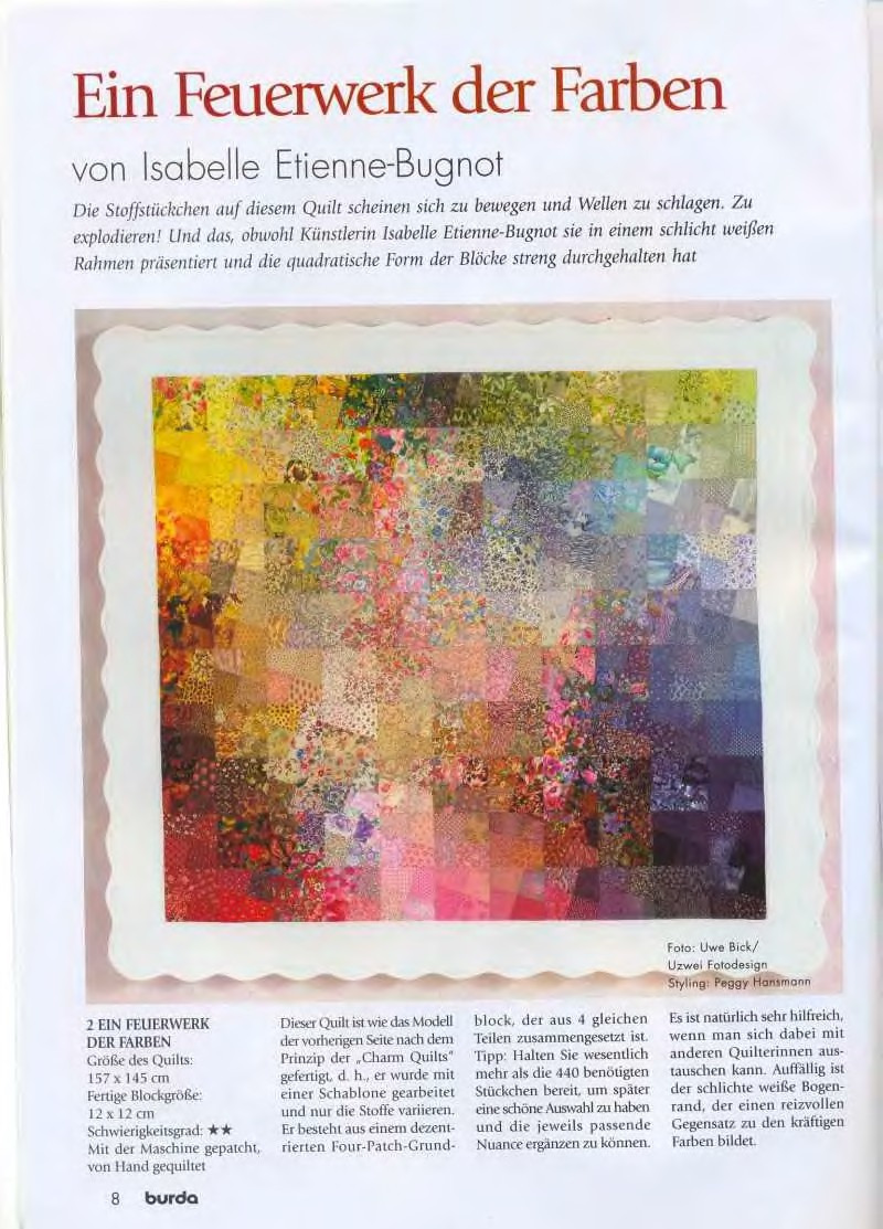 mag_франц_Burda E885_2005_Patchwork Quilt Applick-7