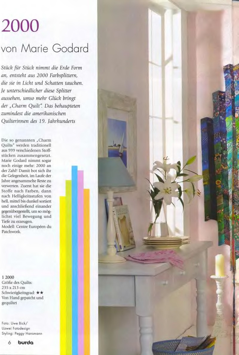 mag_франц_Burda E885_2005_Patchwork Quilt Applick-5