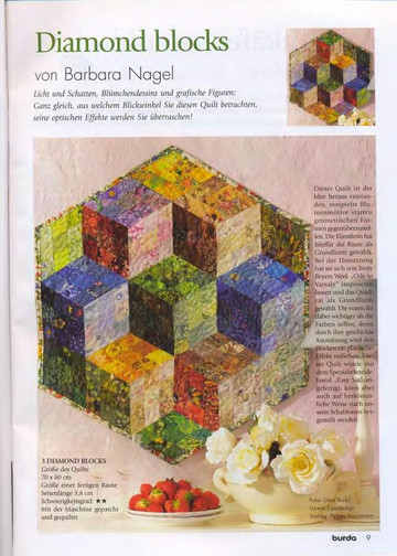 mag_франц_Burda E885_2005_Patchwork Quilt Applick-8