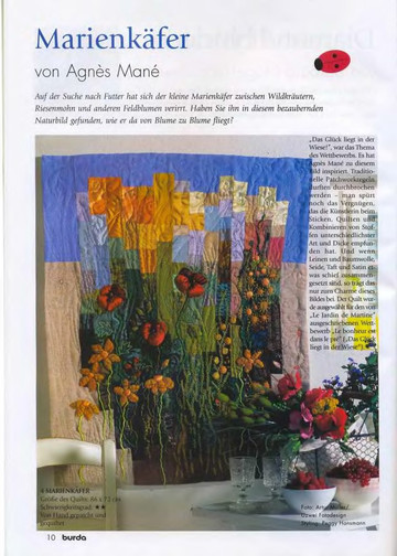 mag_франц_Burda E885_2005_Patchwork Quilt Applick-9