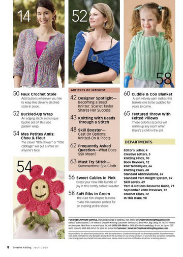 Creative Knitting 2008-07-8