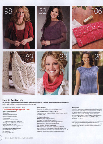 Creative Knitting 2013 Spring Presents - Easy Everyday Openwork & Lace-2