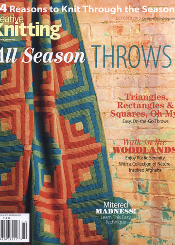 Creative Knitting Presents 2013 - All Season Throws-1