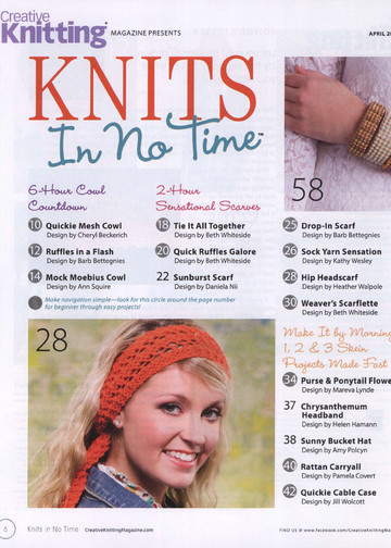 Creative Knitting Presents 2014 - In no time-2