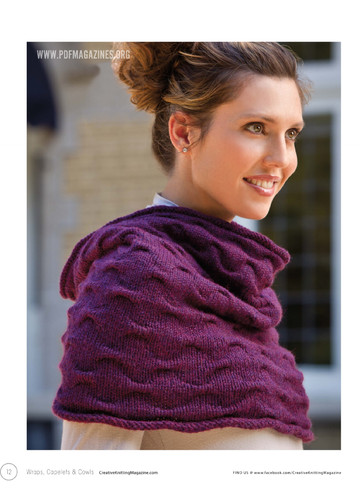 Creative Knitting Presents 2014 - Wraps Capelets, Cowls-12