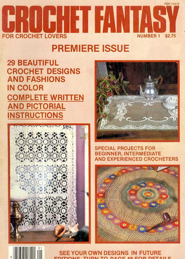 Crochet Fantasy 01 1982-08