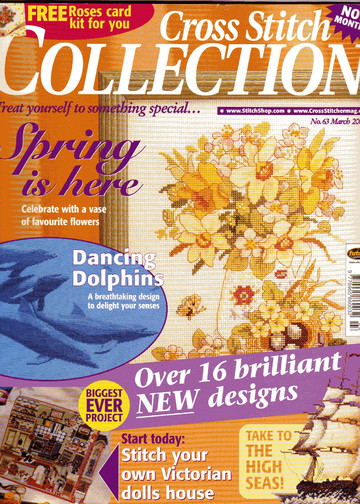 Cross Stitch Collection 063 март 2001