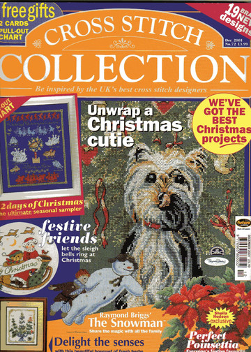 Cross Stitch Collection 072 декабрь 2001
