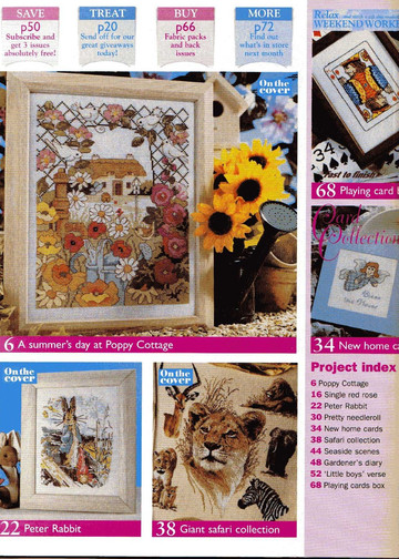 Cross Stitch Collection August 2002 05