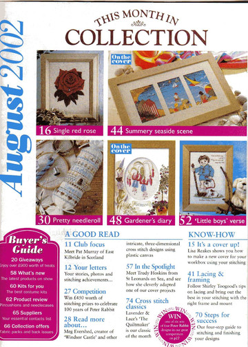 Cross Stitch Collection August 2002 04