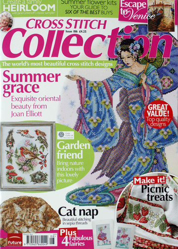 Cross Stitch Collection 186 август 2010