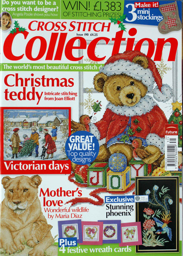 Cross Stitch Collection 190 рождество 2010